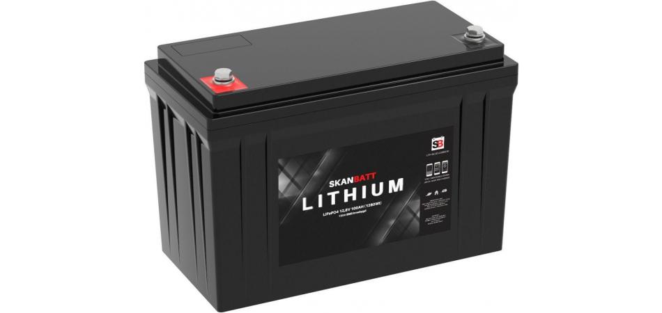 Lithium fritidsbatteri